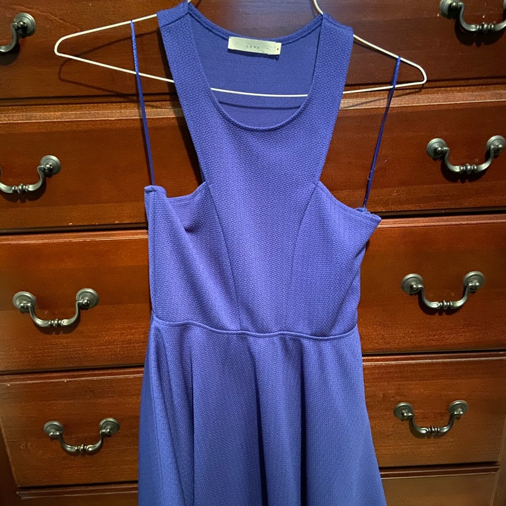 Blue sun dress